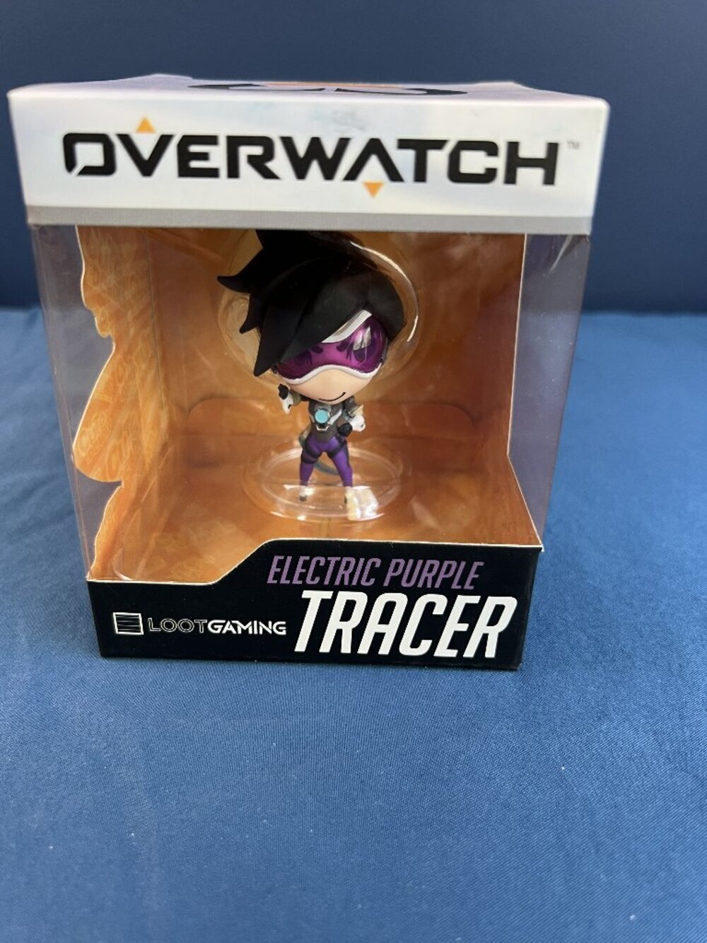Overwatch Electric Purple Tracer Cute But Deadly Figure Blizzard Loot Gaming